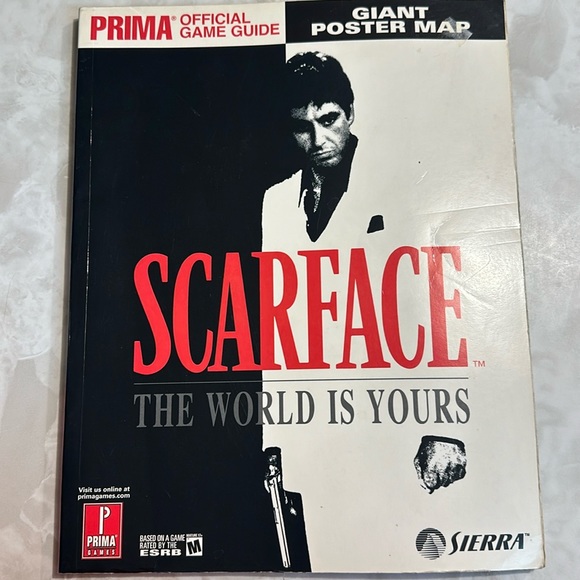 PRIMA official game guide for SCARFACE the world is yours…missing the map - Picture 1 of 1